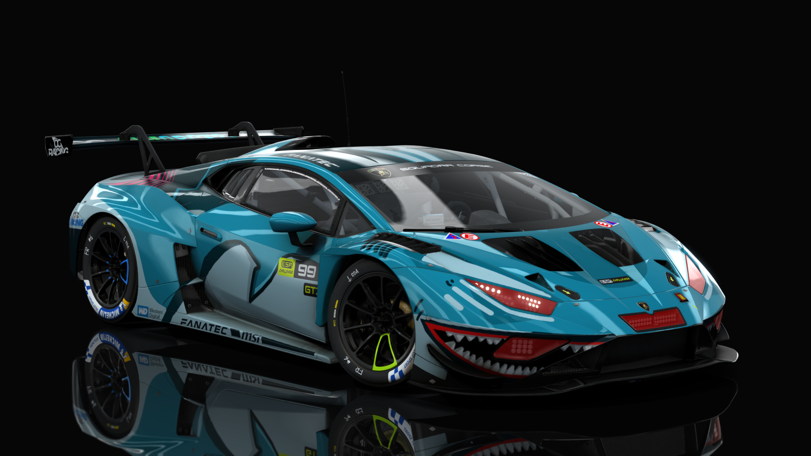 GT-M Lanzo V10 Evo2, skin 2025 ESRC OCRacing #99