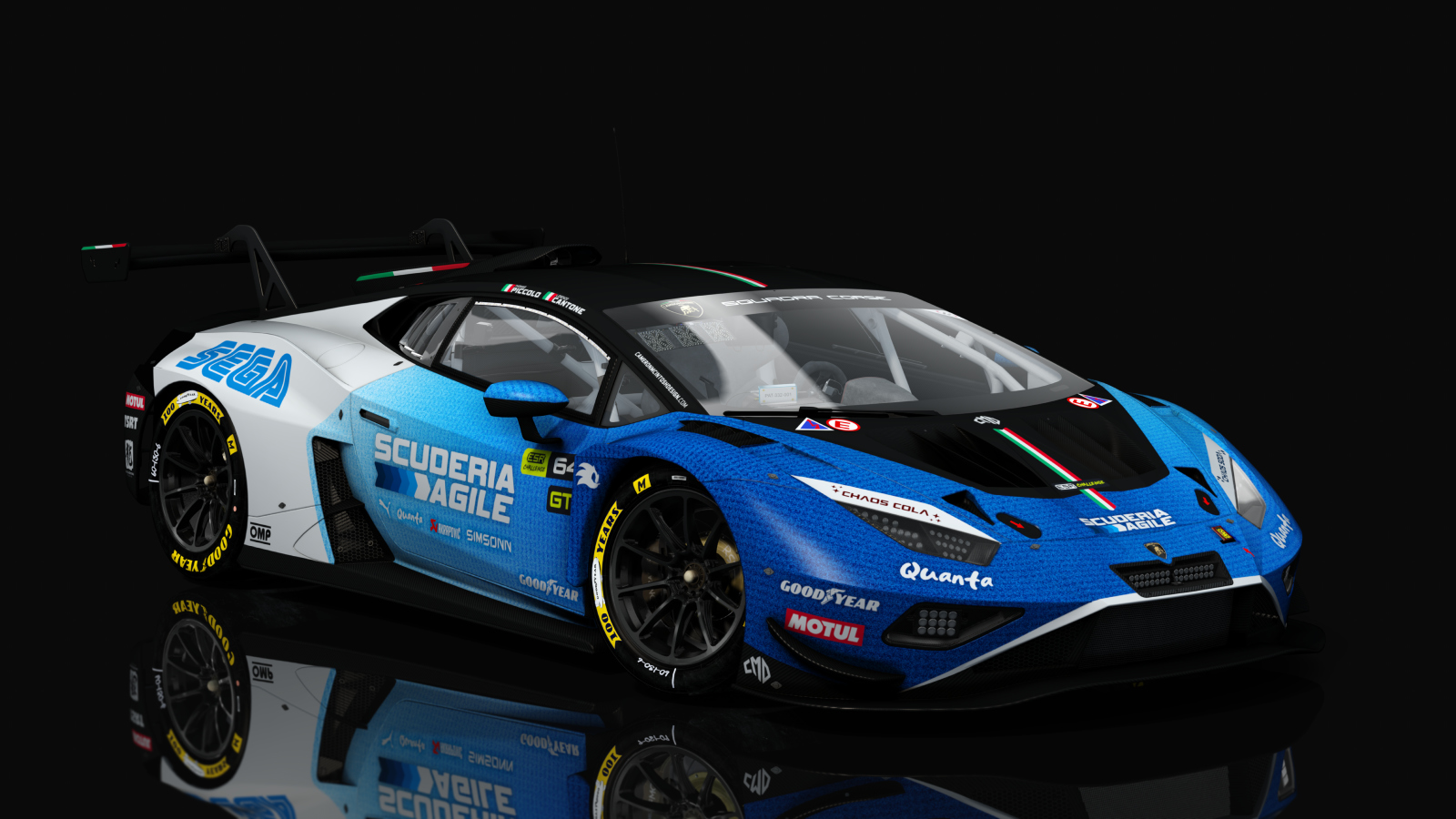 GT-M Lanzo V10 Evo2, skin 2025_ESRC_ScuderiaAgile_87