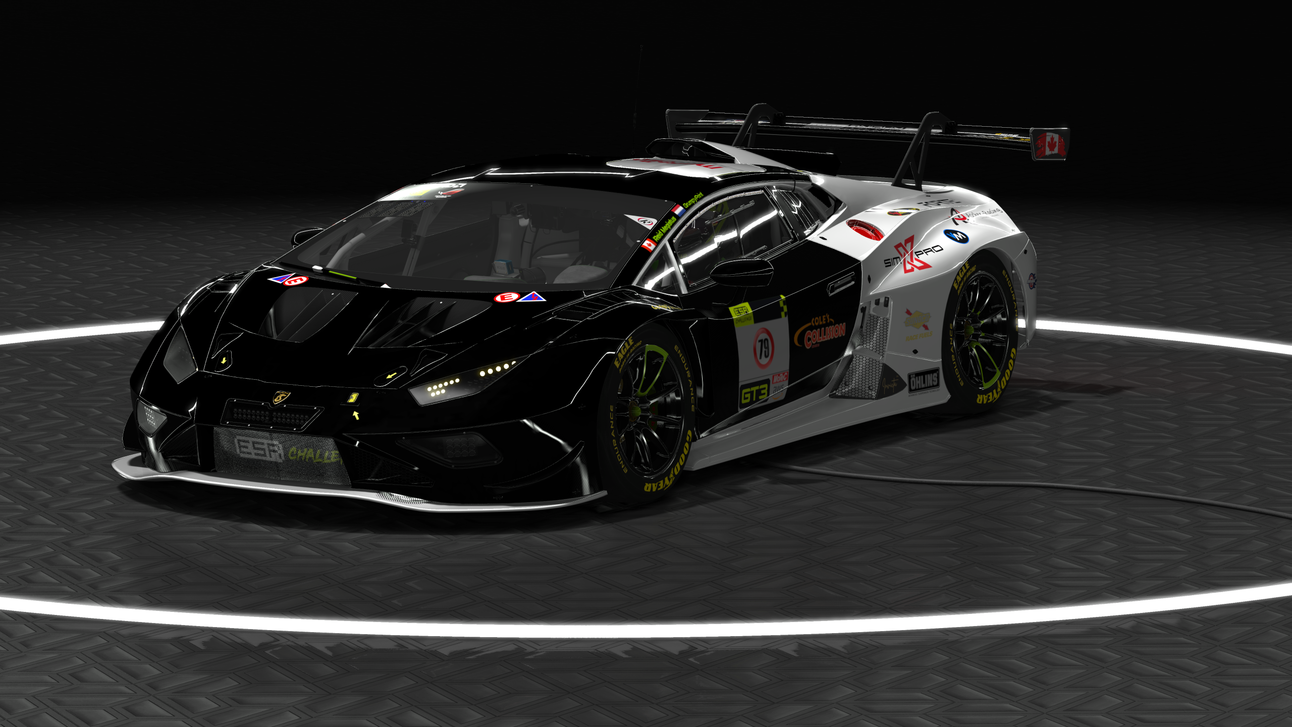 GT-M Lanzo V10 Evo2, skin Brop Racing