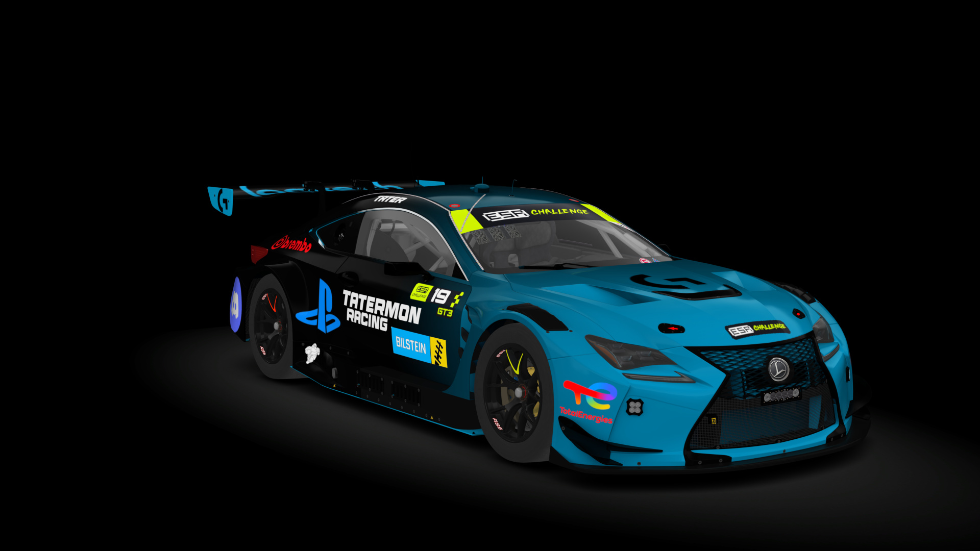 GT-M Lux V8, skin Tatermon_Racing_19 (Tater)