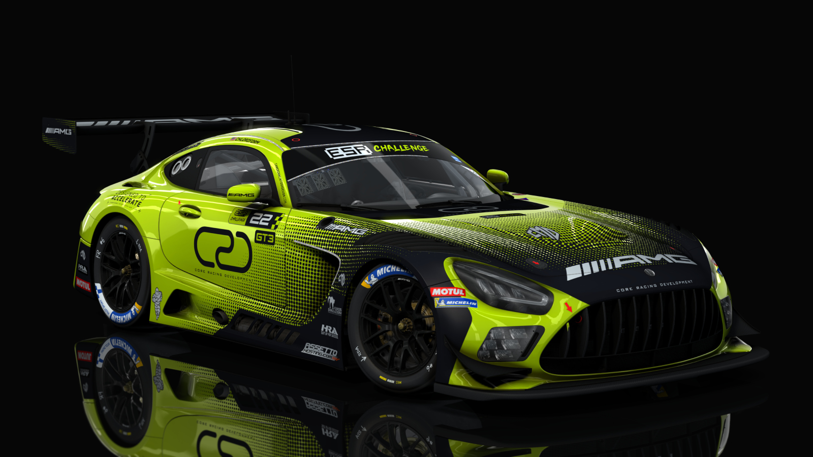 GT-M Mercer V8, skin 2025 ESRC Venus CRD #22 Chloroform