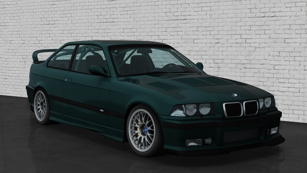 BMW M3 E36 Slang Spec, skin boston_green_metallic