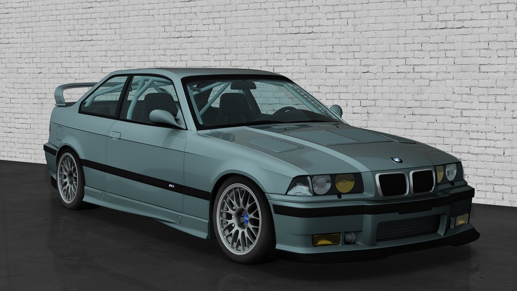 BMW M3 E36 Slang Spec, skin morea_green_metallic