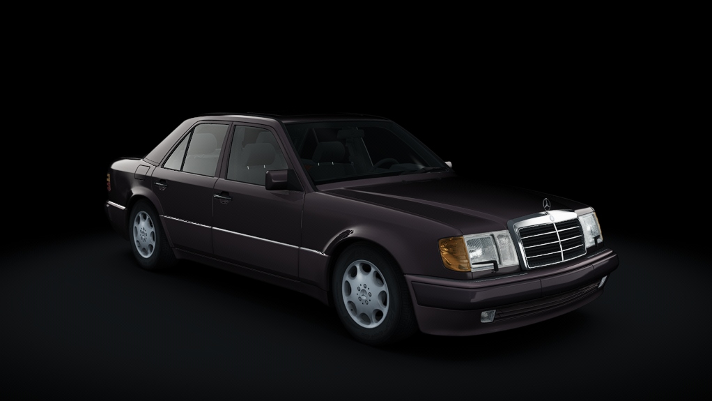 Mercedes-Benz 500E (W124), skin bornit