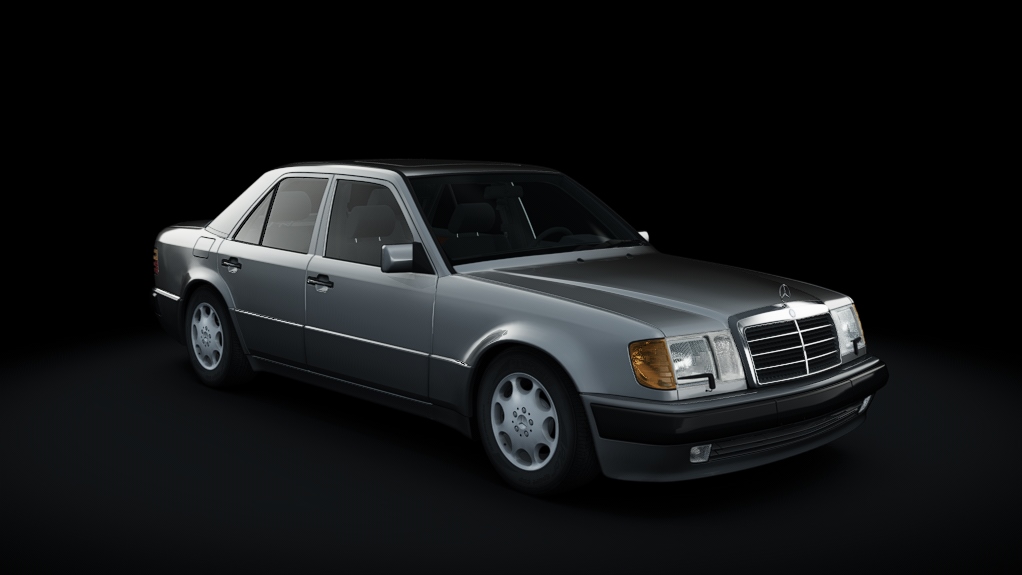 Mercedes-Benz 500E (W124), skin brillantsilber