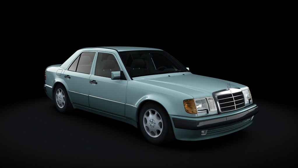 Mercedes-Benz 500E (W124), skin kristallgrun