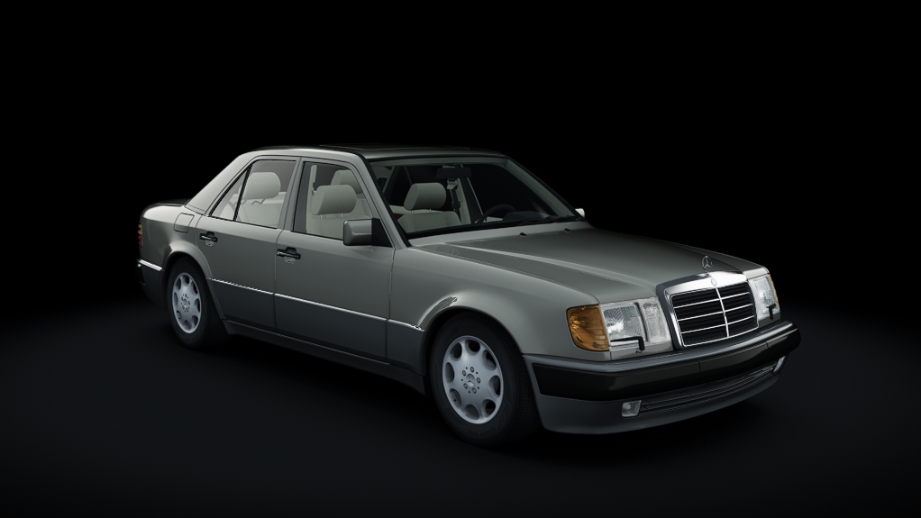 Mercedes-Benz 500E (W124), skin rauchsilber