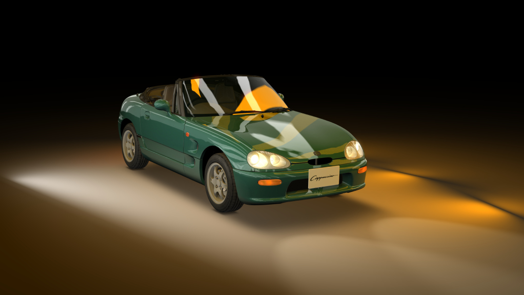 Suzuki Cappuccino Hayabusa swap, skin Dark_turquoise_green_M