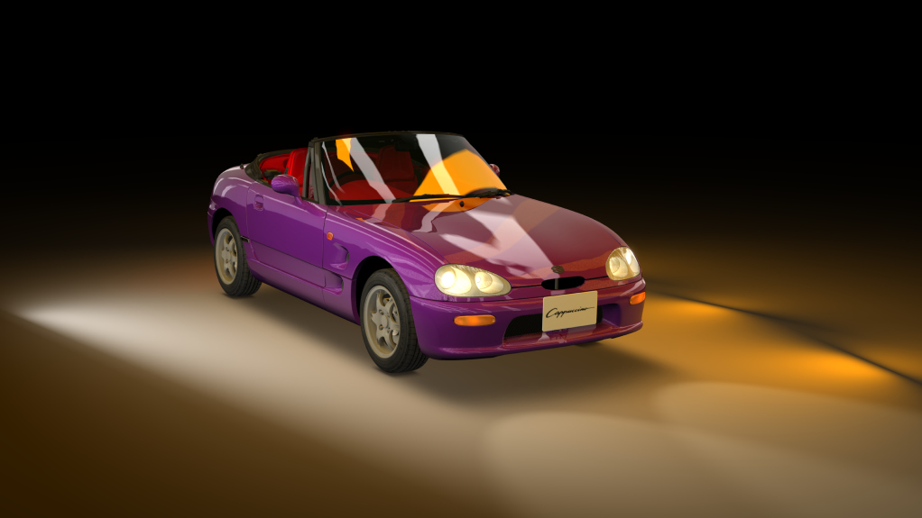Suzuki Cappuccino Hayabusa swap, skin Merlot