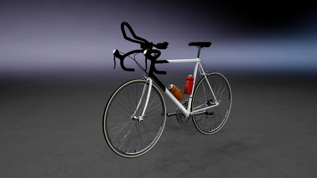 Bicycle, skin White