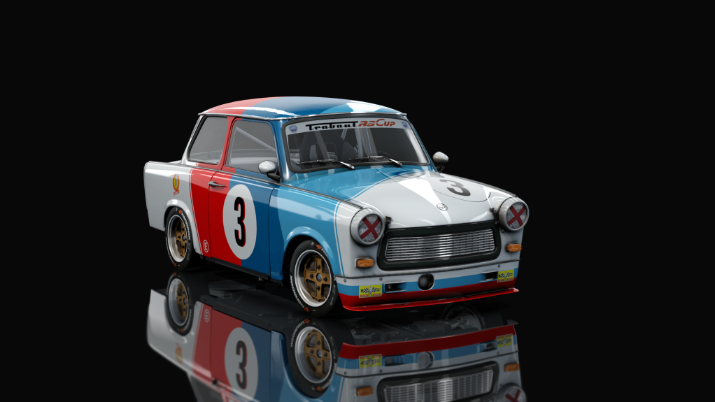 Trabant P 601 RS Reverse Racing, skin 3_kessler
