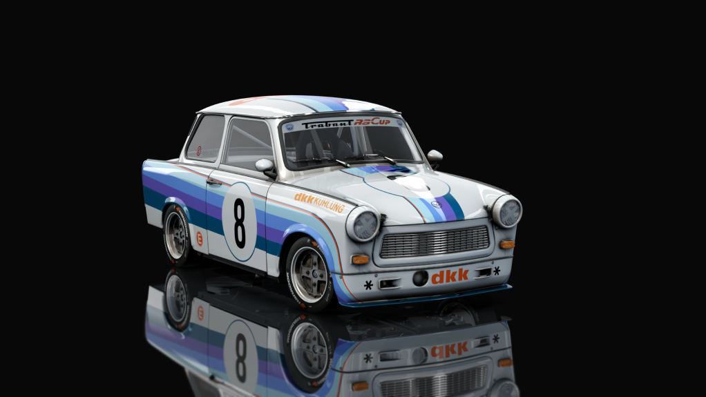 Trabant P 601 RS Reverse Racing, skin 8_kunadt