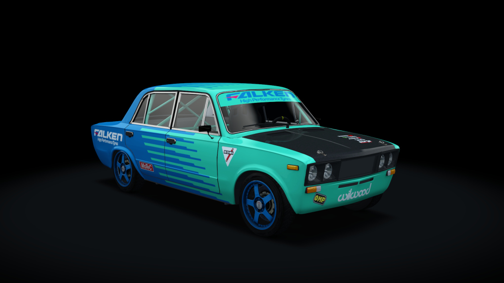 VAZ 2106 Club, skin falken