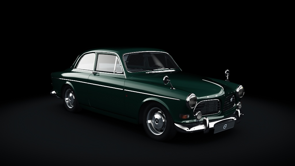 Volvo Amazon 123GT (2 Door) 1960, skin green