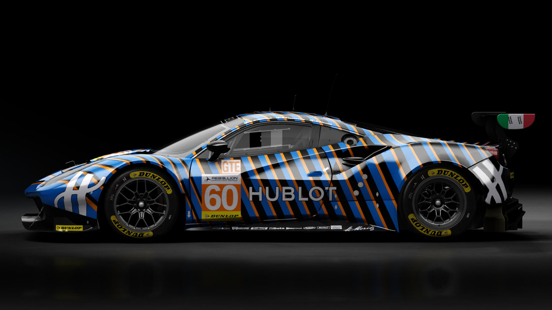 2018 Ferrari 488 GTE Evo [Michelotto], skin 2019 #60 Kessel Racing ELMS