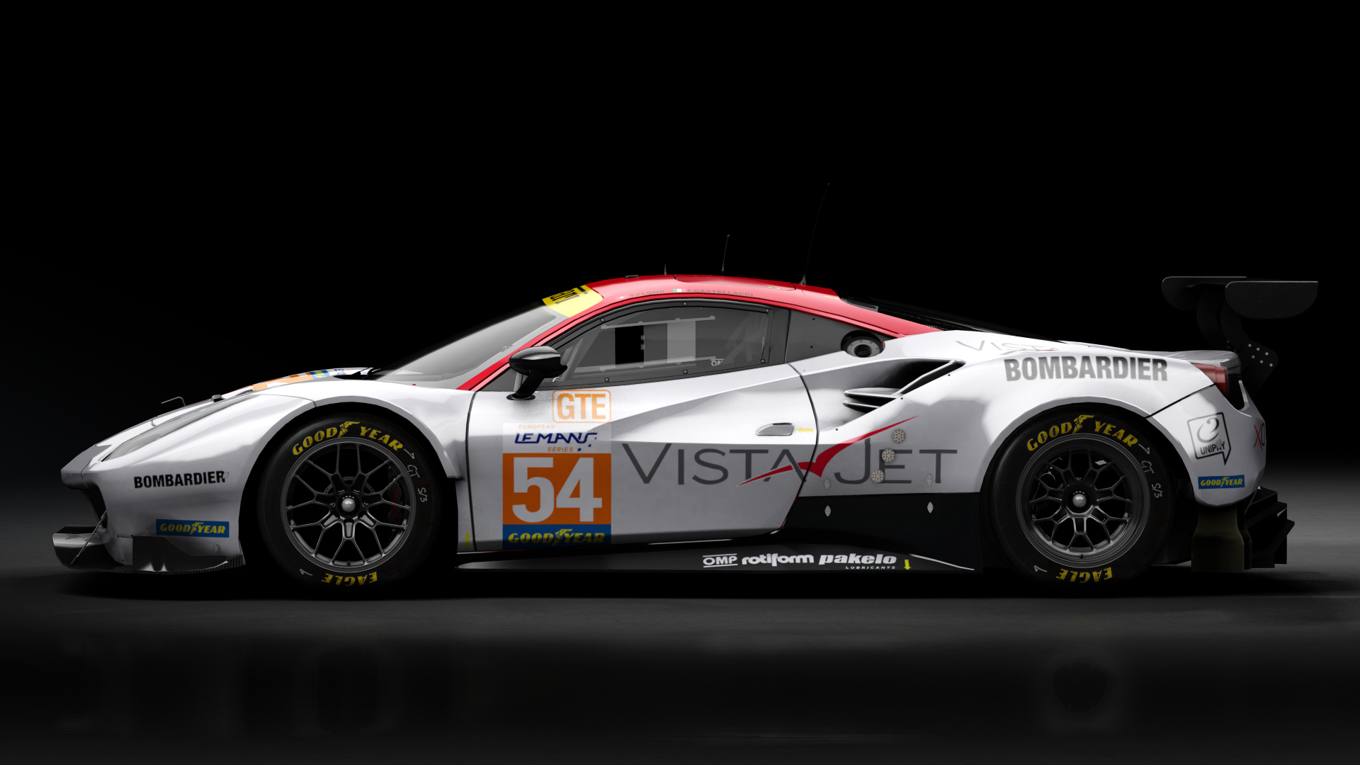 2018 Ferrari 488 GTE Evo [Michelotto], skin 2020 #54 AF Corse ELMS