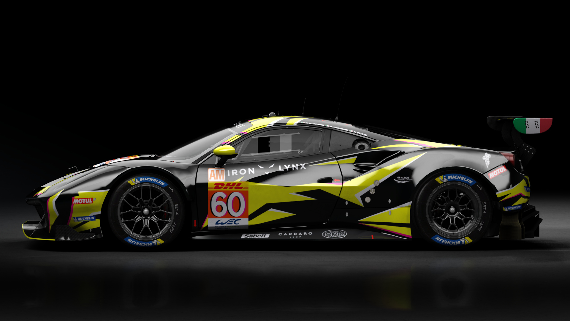 2018 Ferrari 488 GTE Evo [Michelotto], skin 2021 #60 Iron Lynx WEC