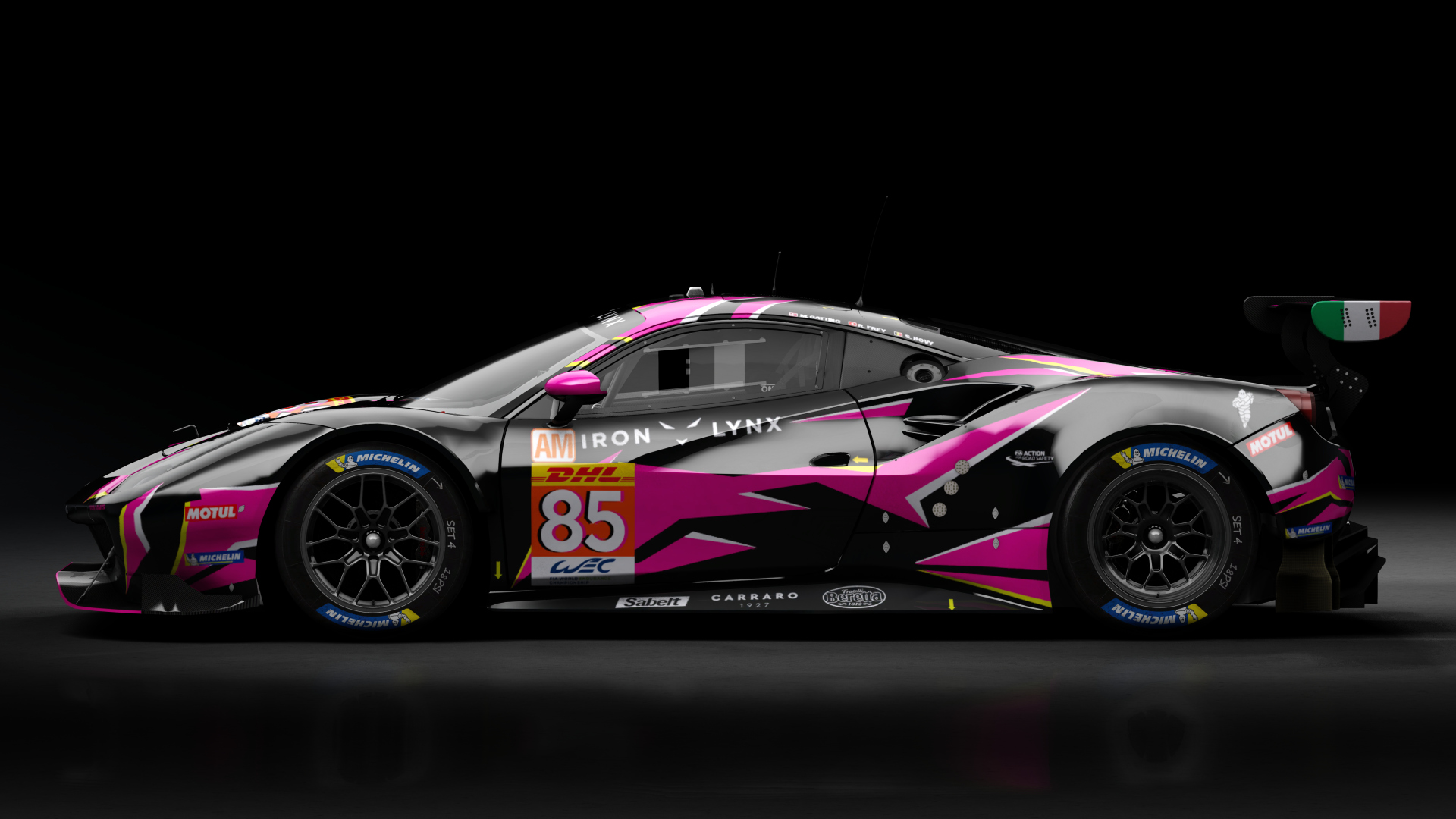 2018 Ferrari 488 GTE Evo [Michelotto], skin 2021 #85 Iron Lynx WEC