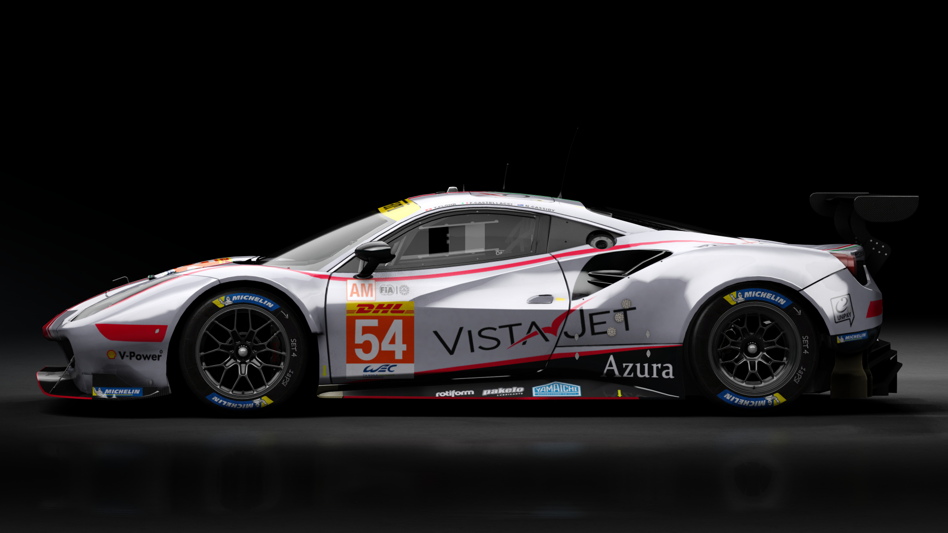 2018 Ferrari 488 GTE Evo [Michelotto], skin 2022 #54 AF Corse WEC