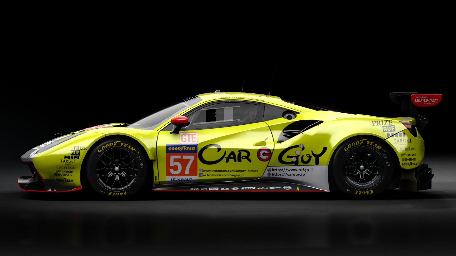2018 Ferrari 488 GTE Evo [Michelotto], skin 2022 #57 Kessel Racing ELMS