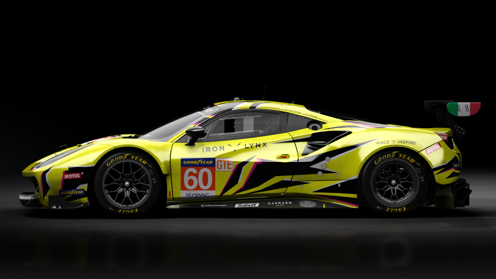 2018 Ferrari 488 GTE Evo [Michelotto], skin 2022 #60 Iron Lynx ELMS