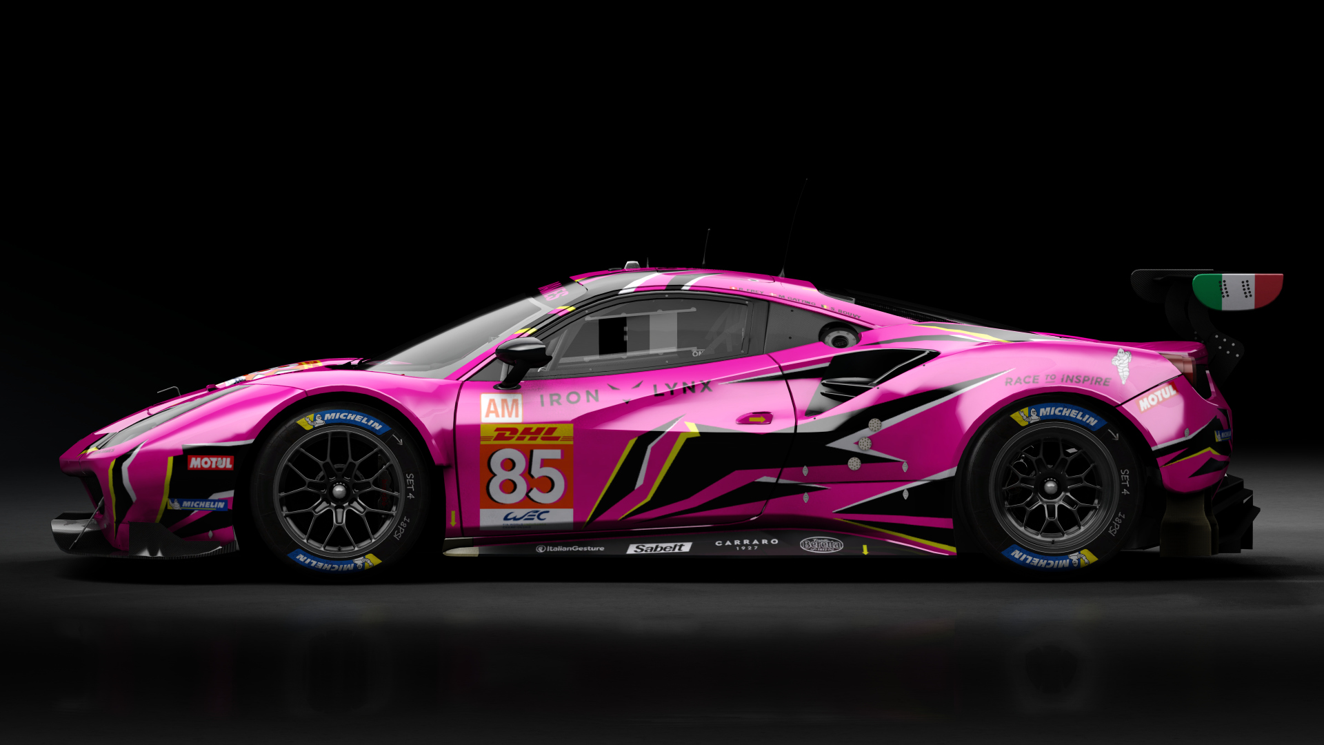 2018 Ferrari 488 GTE Evo [Michelotto], skin 2022 #85 Iron Lynx WEC