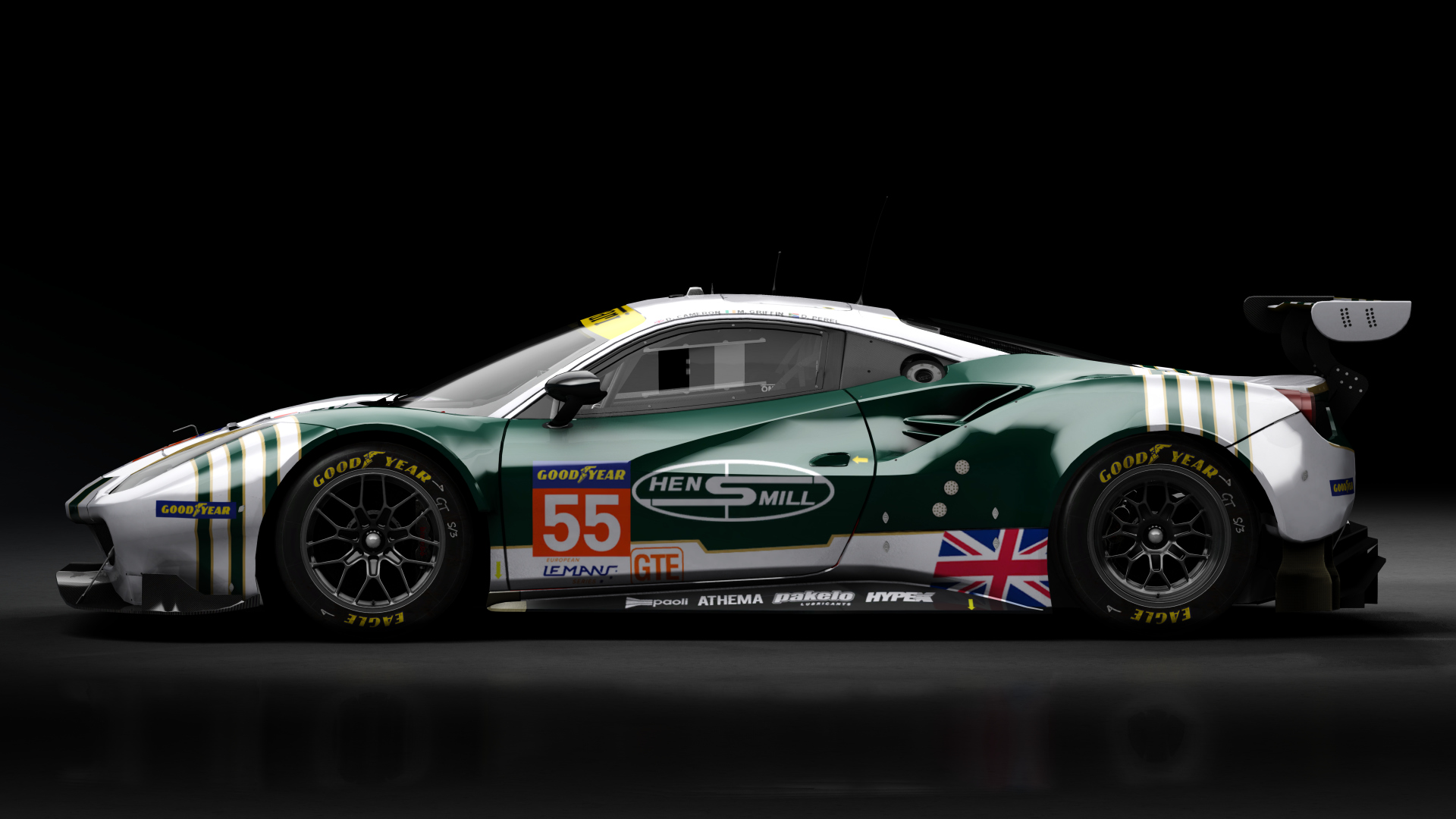 2018 Ferrari 488 GTE Evo [Michelotto], skin 2023 #55 Spirit of Race ELMS