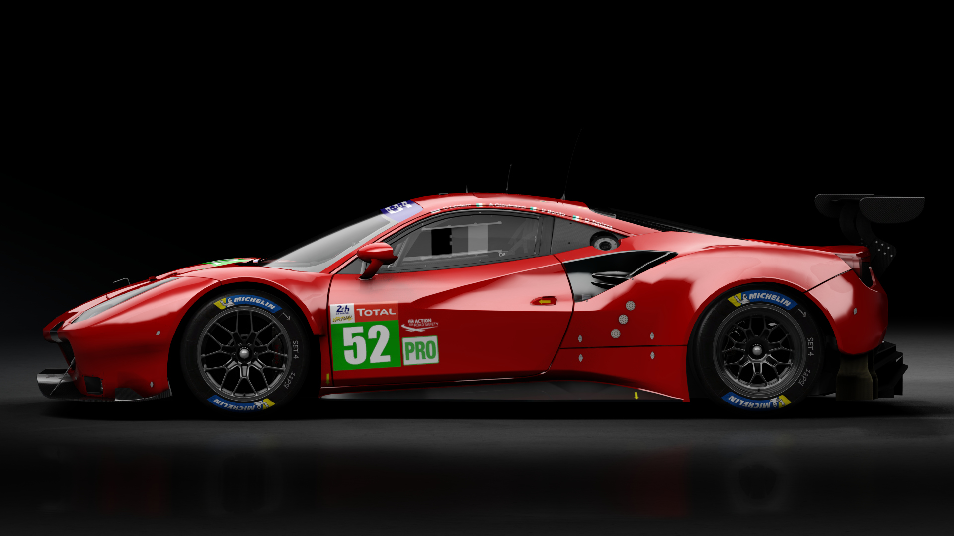 2018 Ferrari 488 GTE Evo Le Mans Spec [Michelotto], skin 2020 #52 AF Corse LM24 VIRTUAL