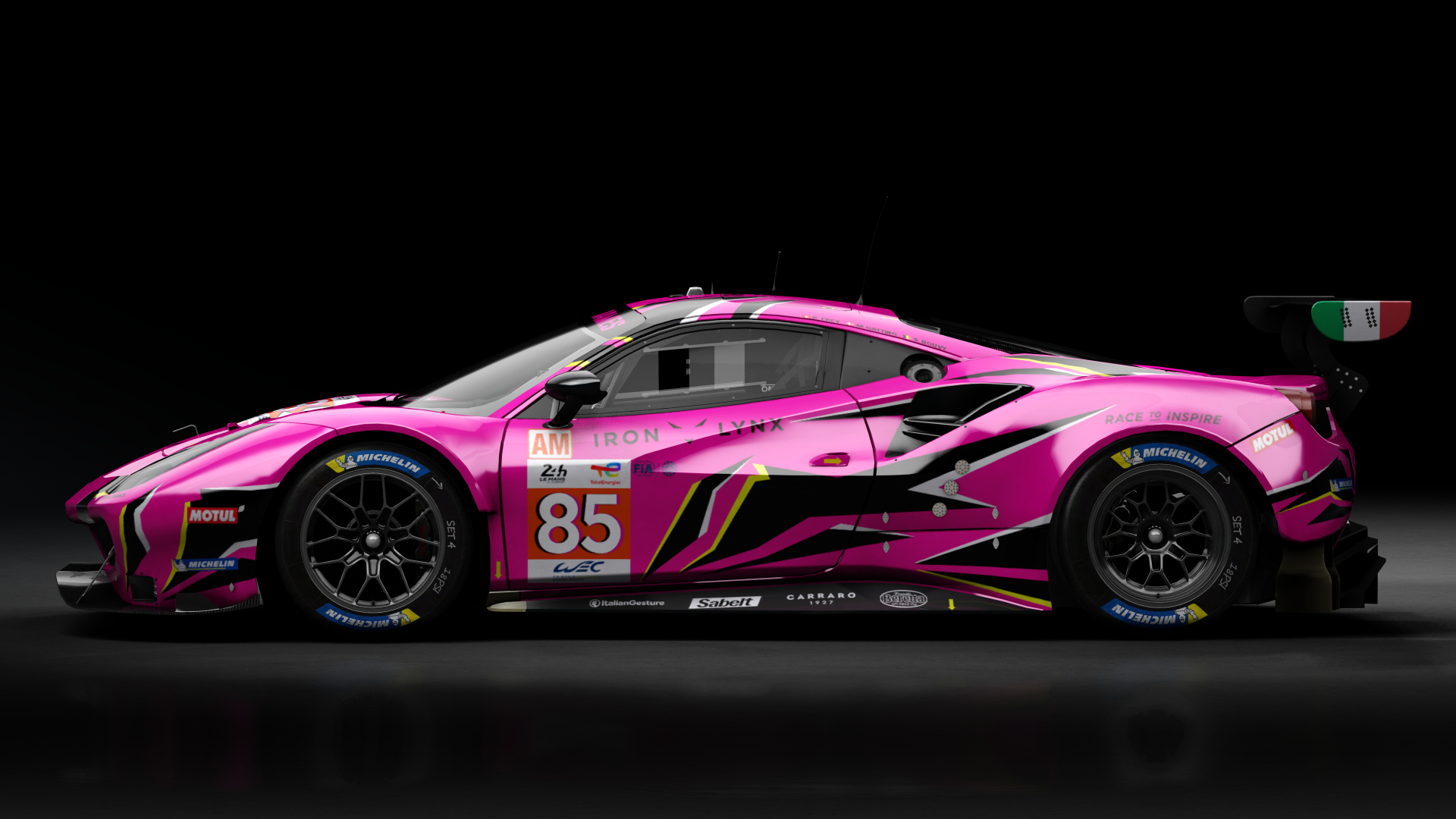 2018 Ferrari 488 GTE Evo Le Mans Spec [Michelotto], skin 2022 #85 Iron Lynx LM24