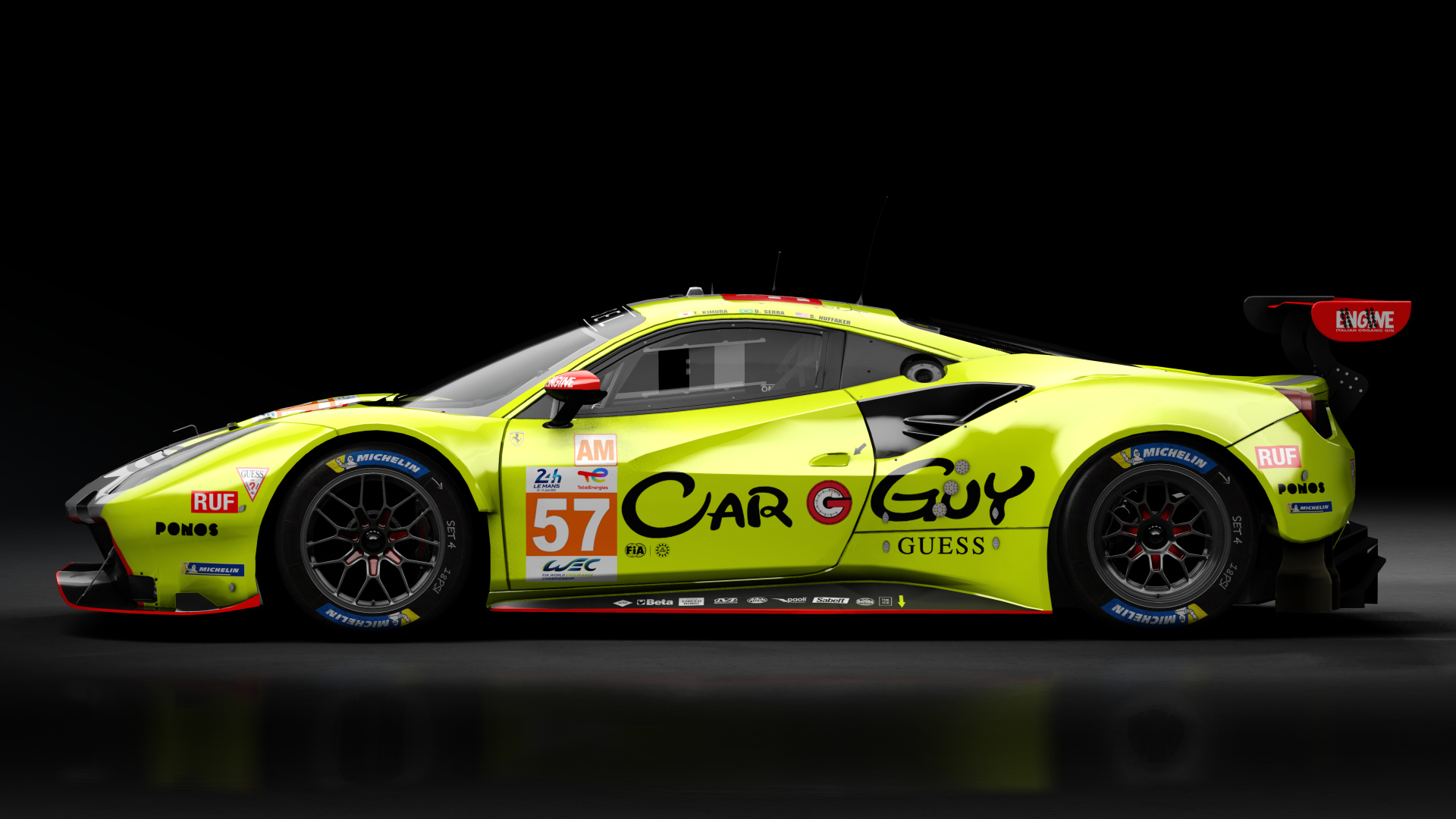 2018 Ferrari 488 GTE Evo Le Mans Spec [Michelotto], skin 2023 #57 Kessel Racing LM24