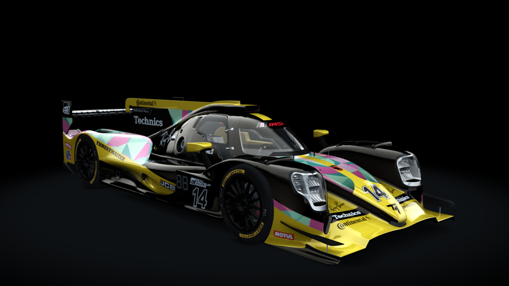 Oreca 07 LMP2 IMSA, skin MICHALS