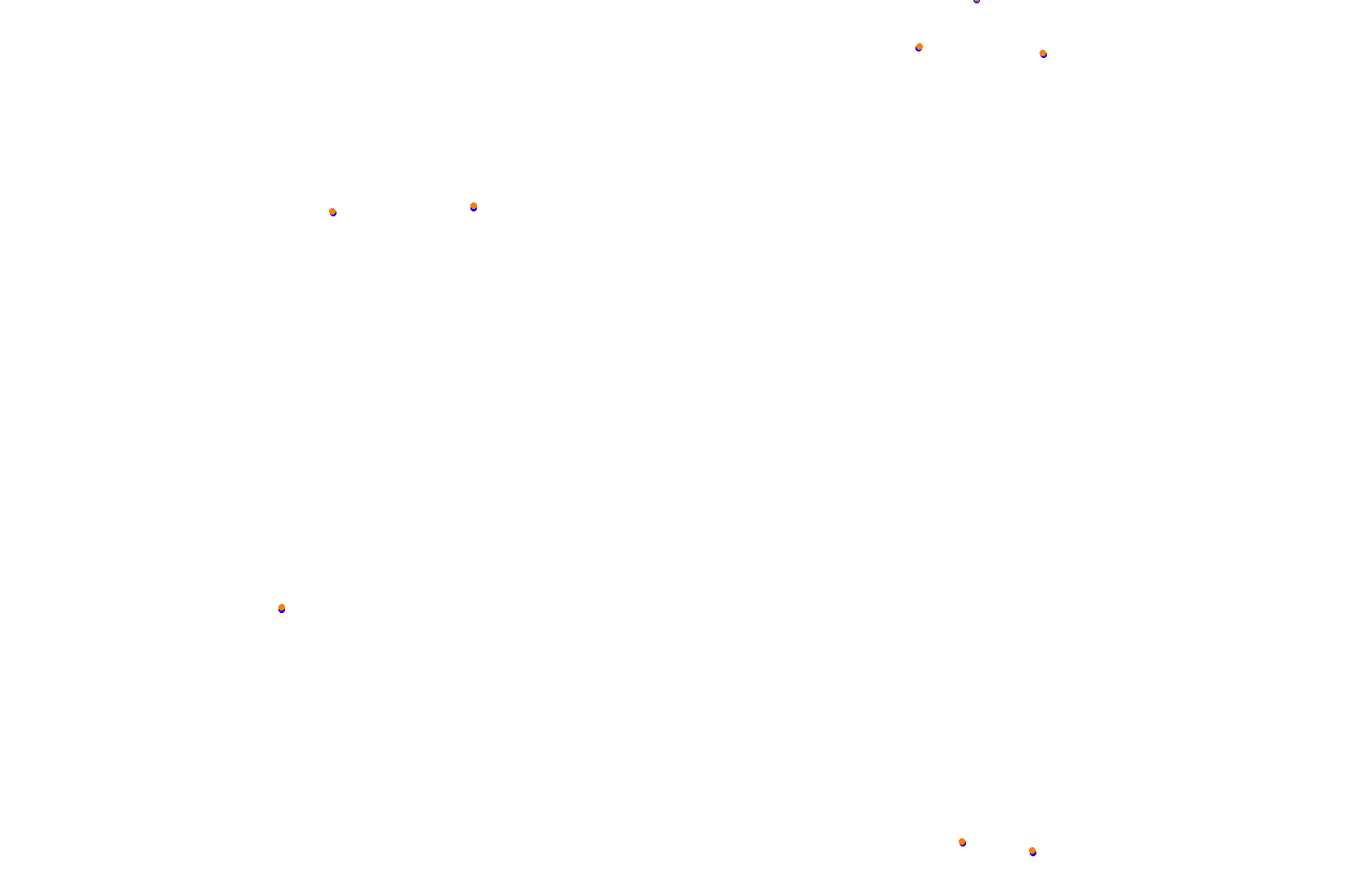 Lime Rock Park - South Chicane collisions