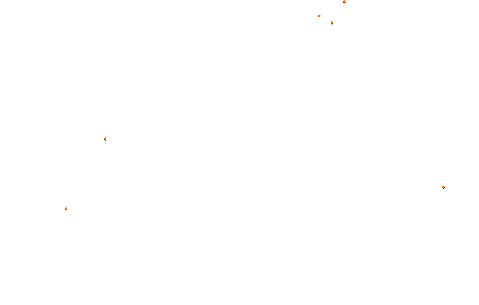 Lime Rock Park - South Chicane collisions
