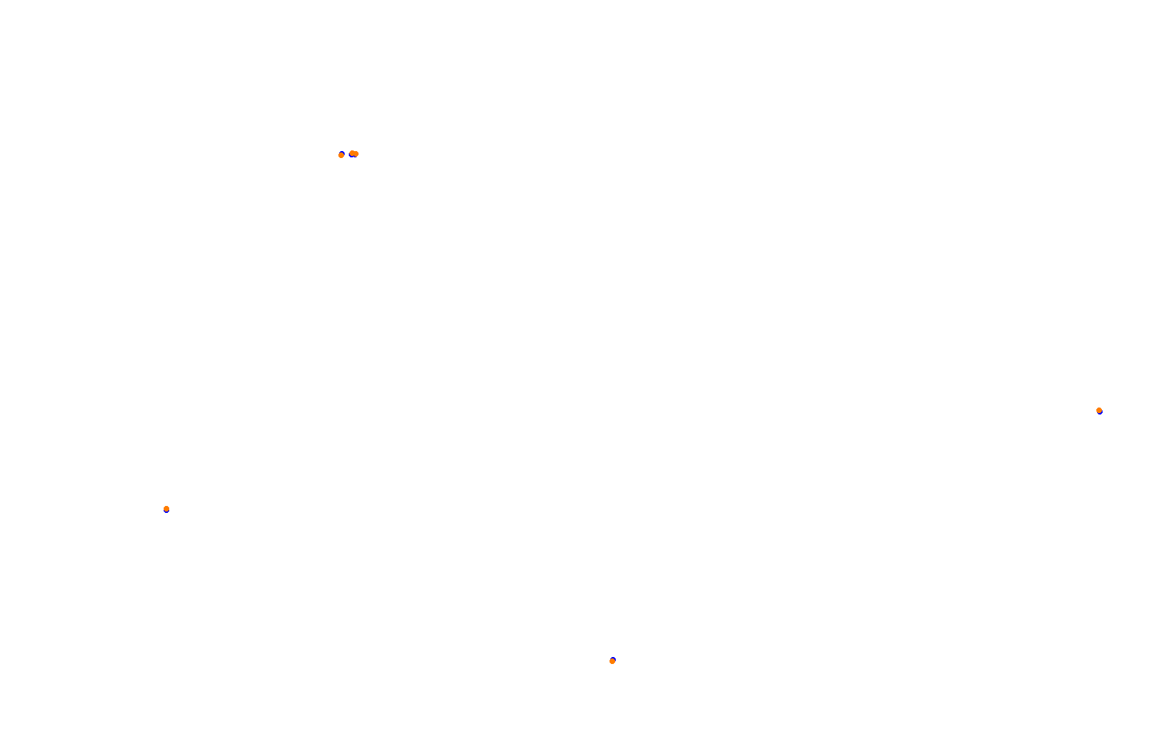 Lime Rock Park - South Chicane collisions
