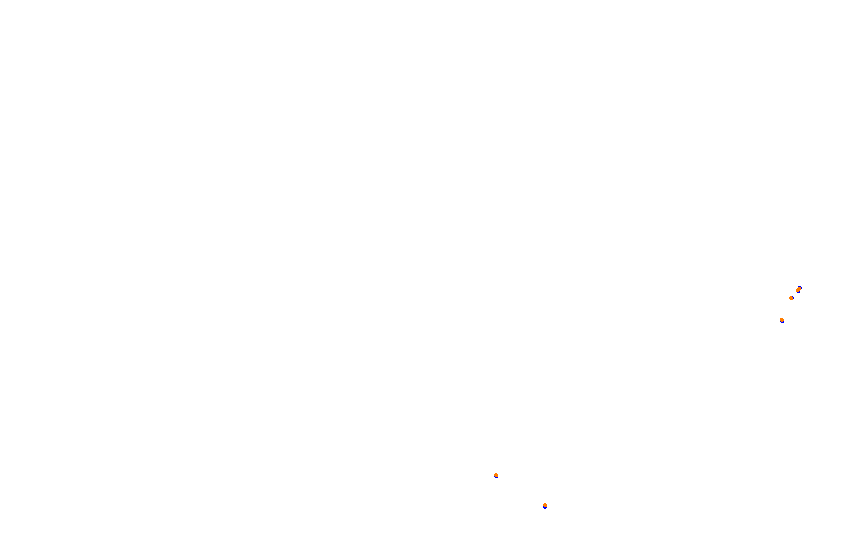 Lime Rock Park - South Chicane collisions