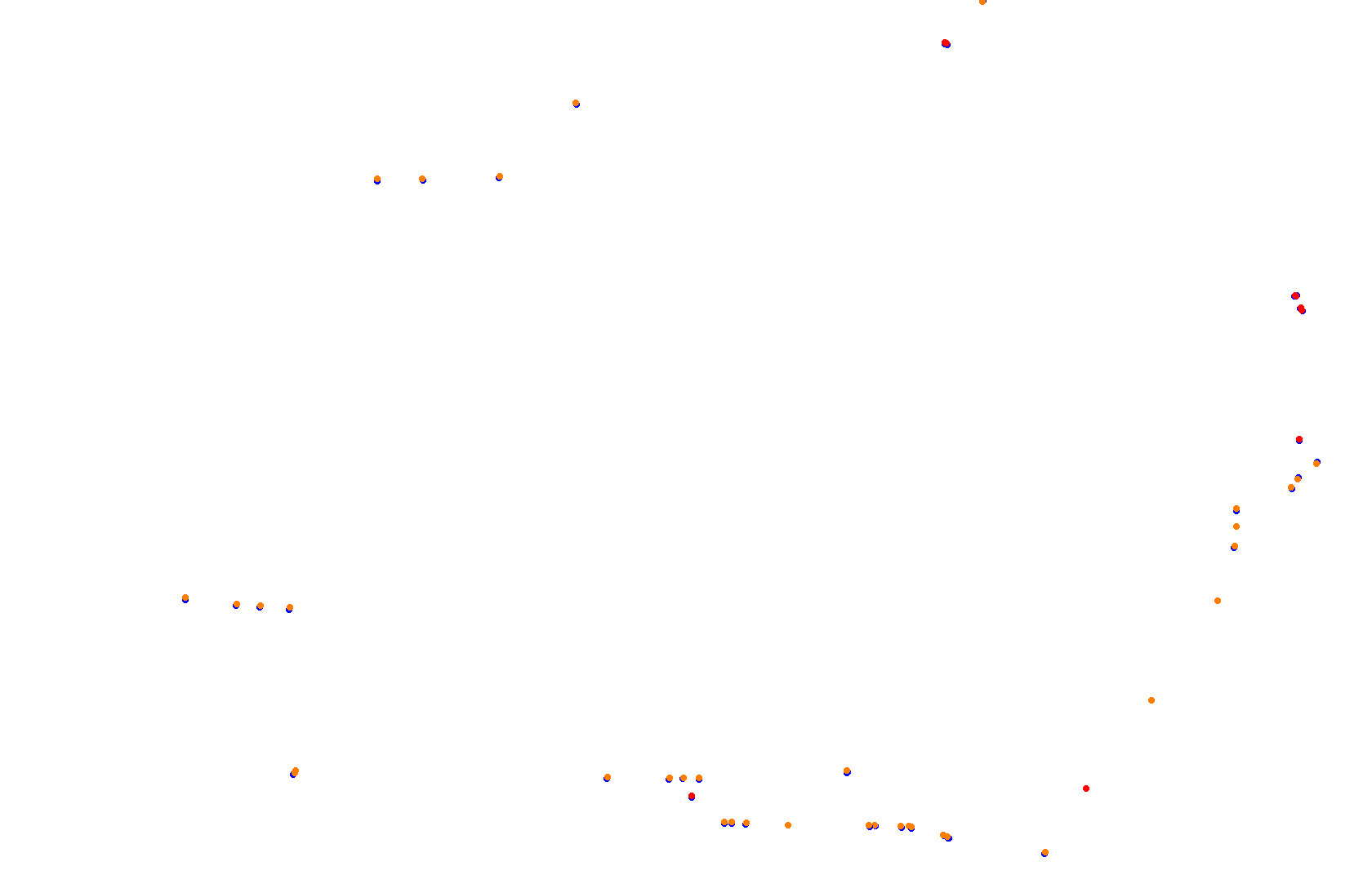 Lime Rock Park - South Chicane collisions