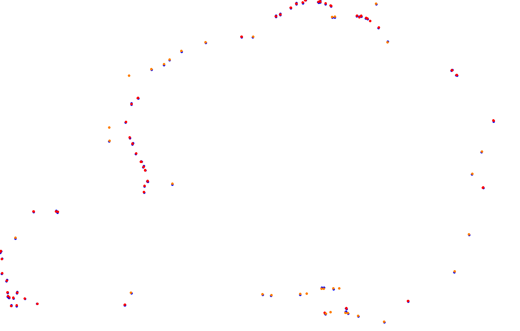 Lime Rock Park - South Chicane collisions