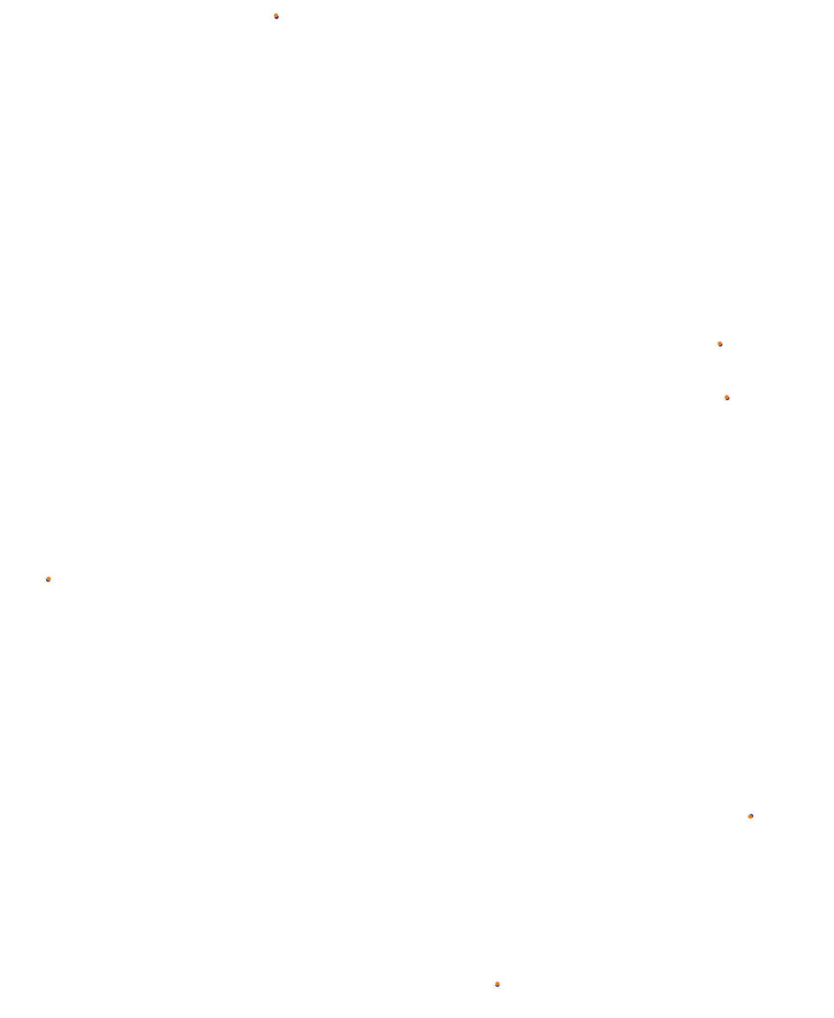 Laguna Seca OSRW collisions