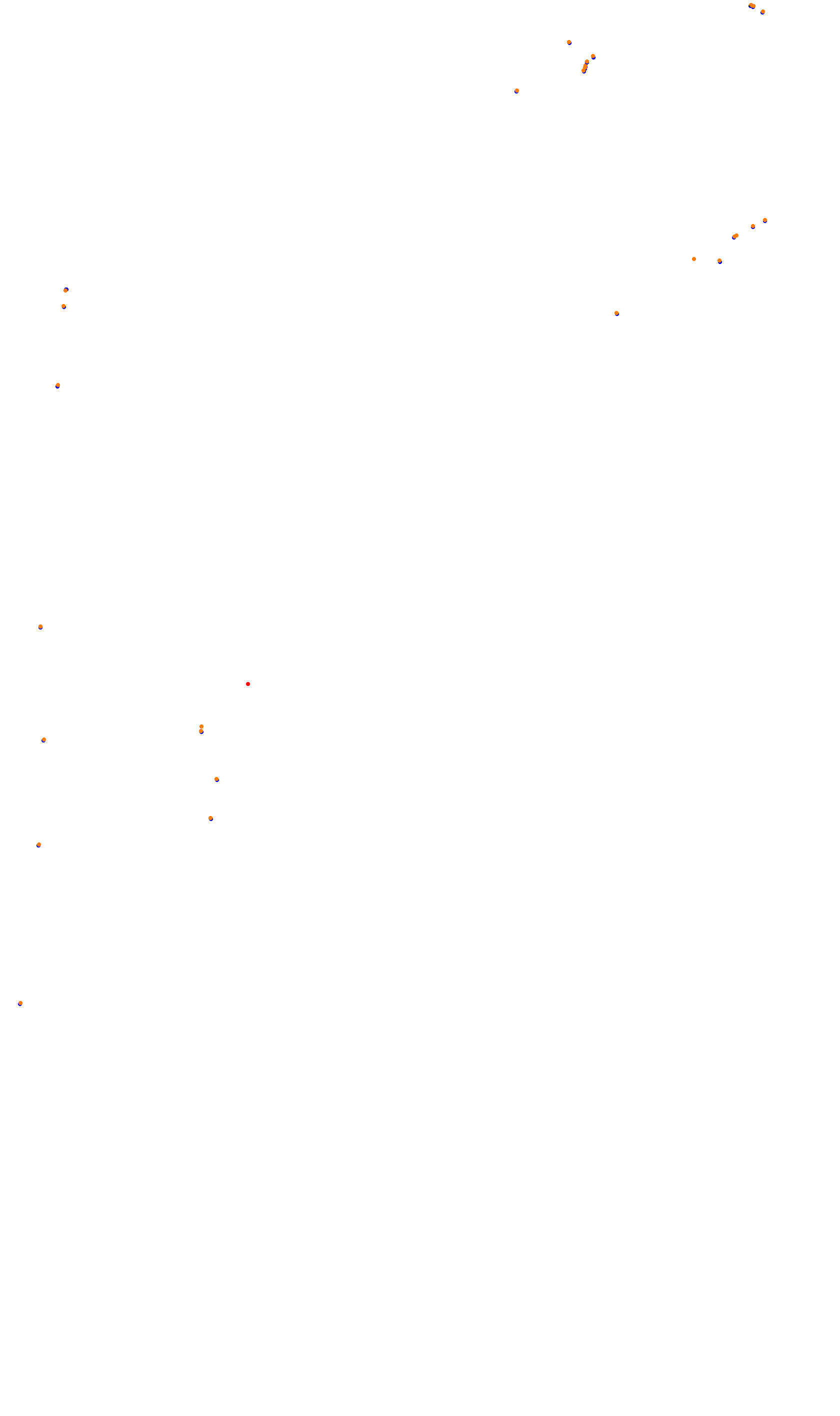 Monza OSRW collisions
