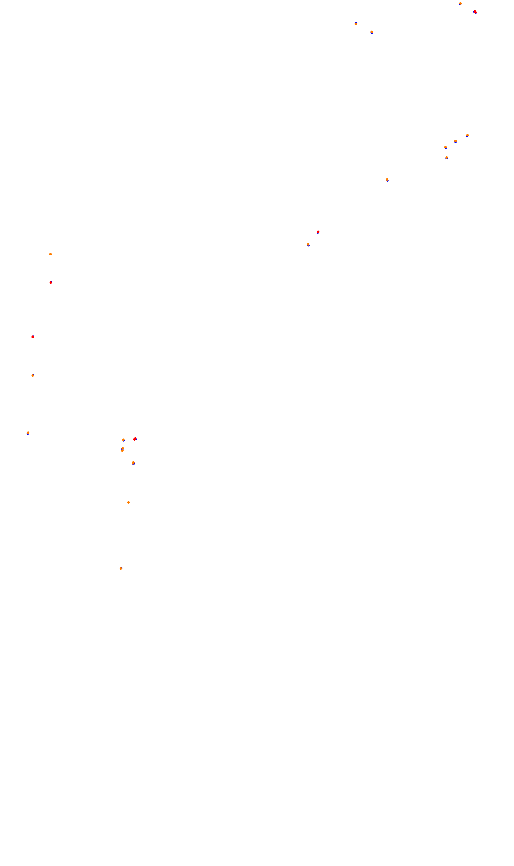 Monza OSRW collisions