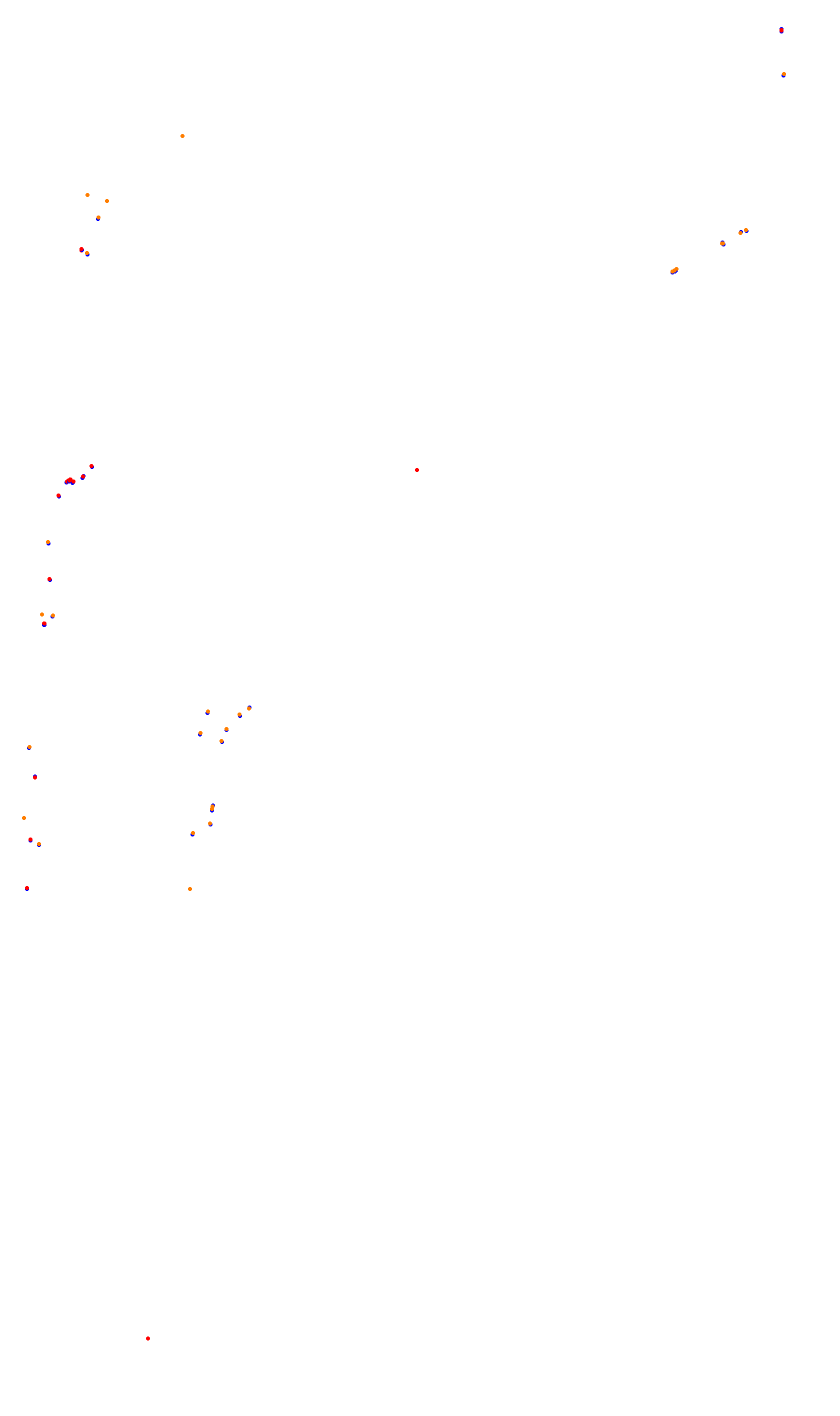 Monza collisions