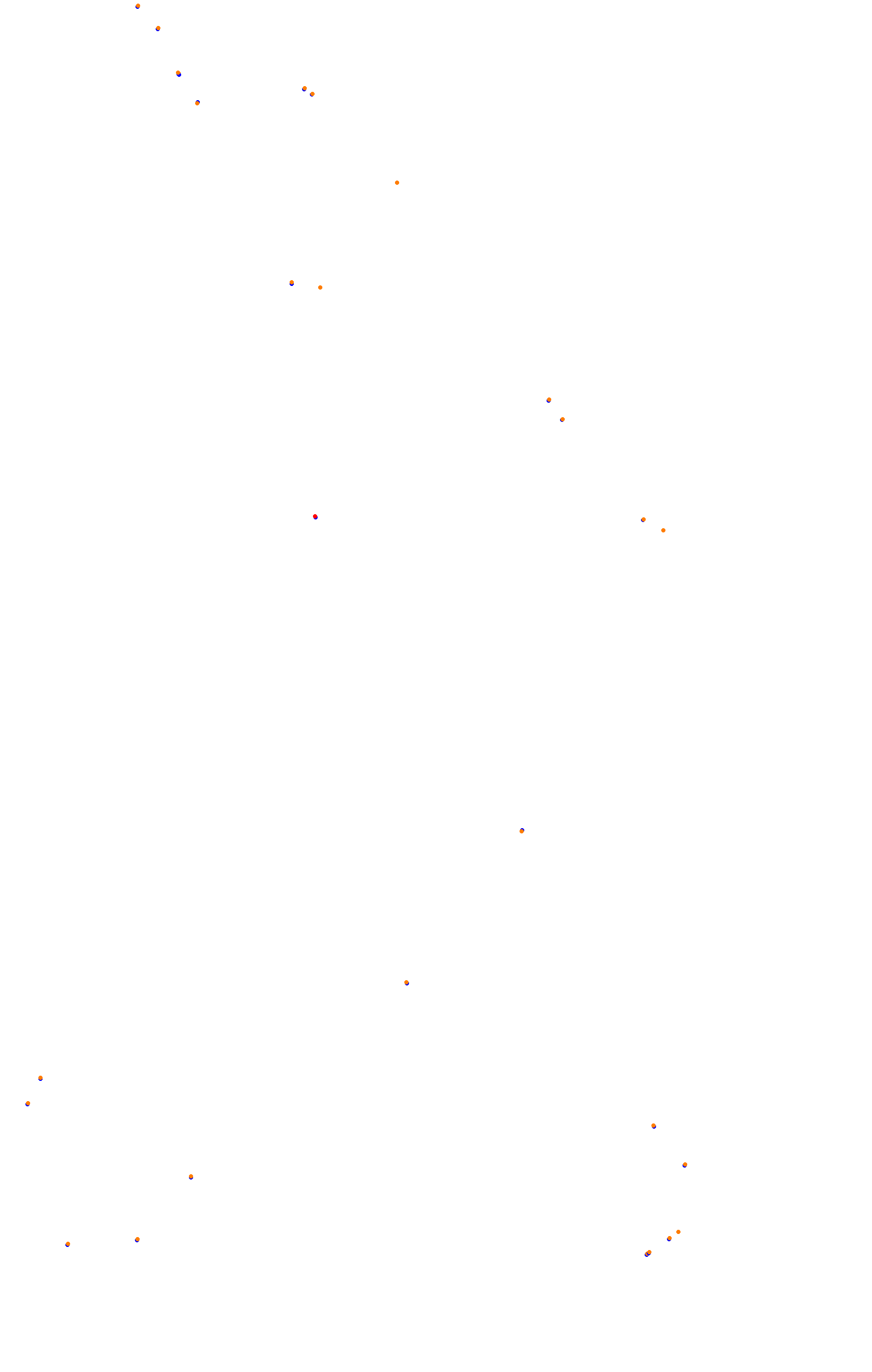 Spa OSRW collisions