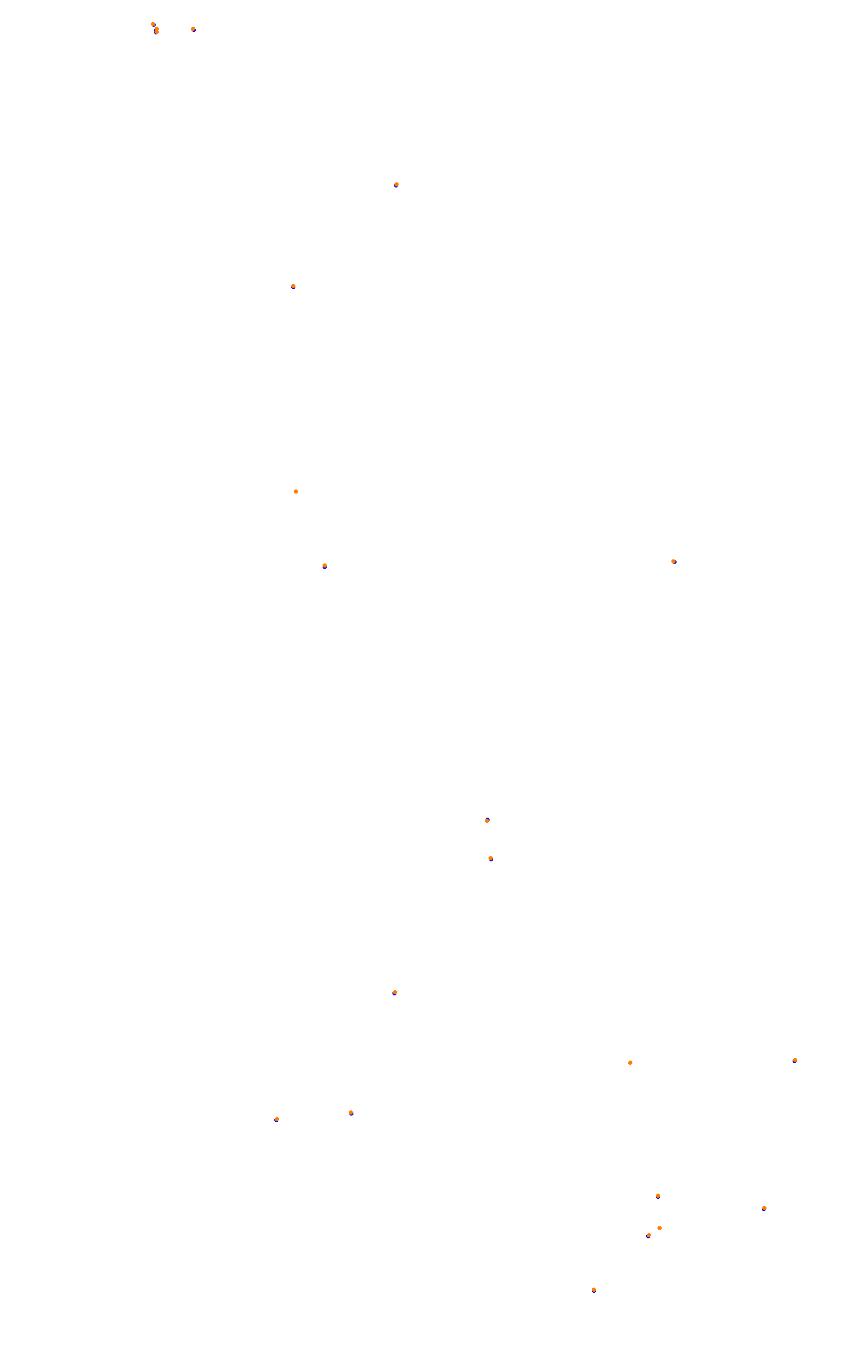 Spa OSRW collisions